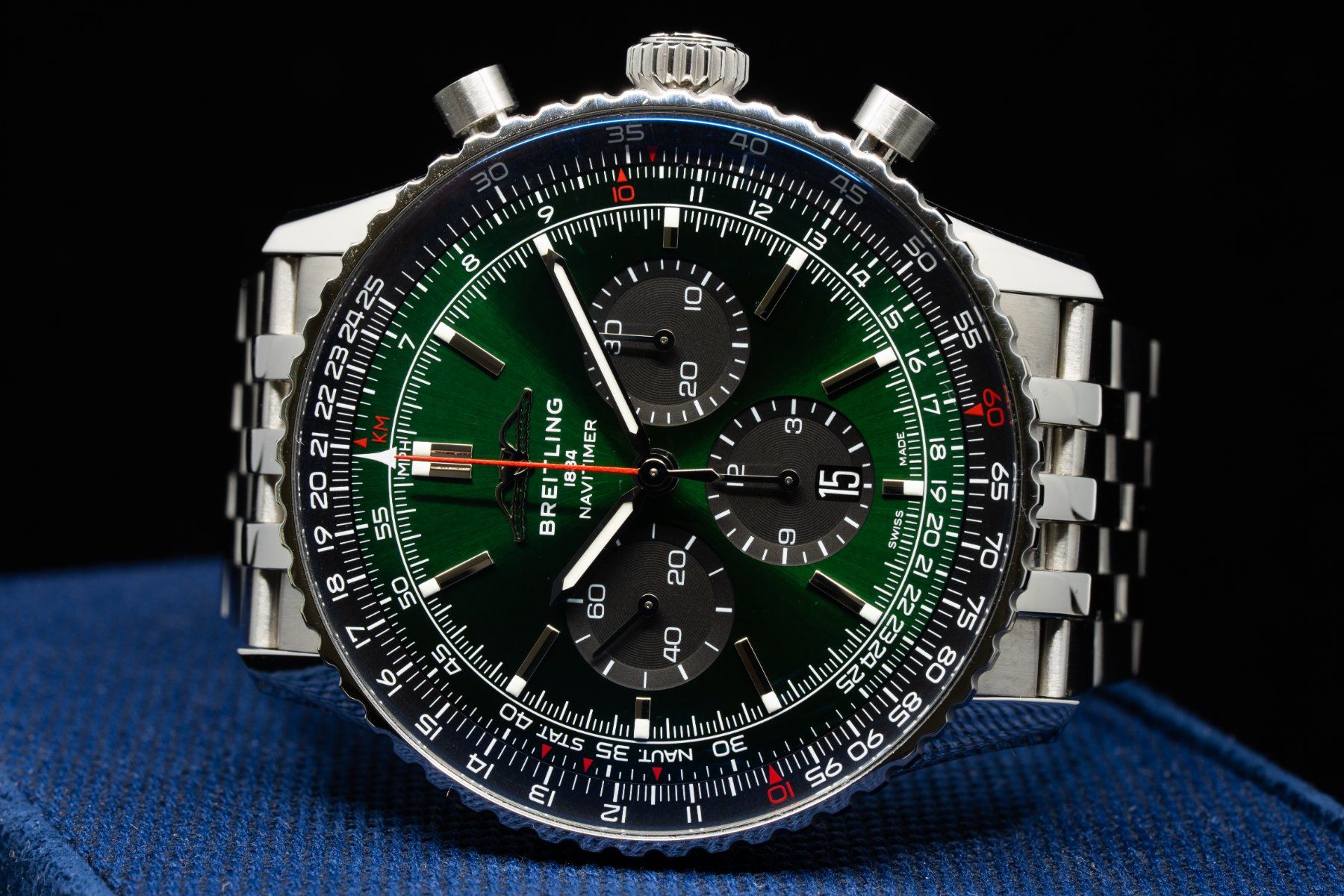 Breitling Uhren: BREITLING NAVITIMER B01 Chronograph 46 - AB0137241L1A1 – Neu (gemäss Beschreibung) aus Schaffhausen von Rushinroulette 3