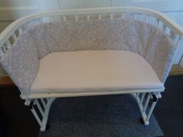 Babybay original weiss neuwertig mit Zubehör