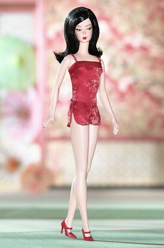Bambole: Barbie Silkstone „Red Sunset“, 2004, NRFB – Nuovo e nell'imballaggio originale da BÜLACH venduto da arun8184 6