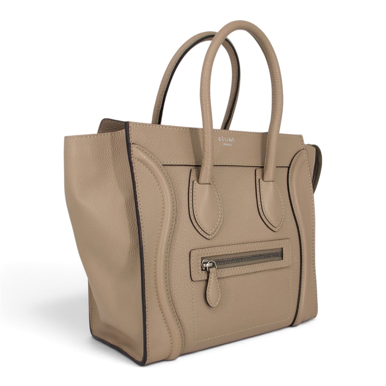 Celine Borse da donna: Céline Micro Luggage beige – Usato da Binningen venduto da Designerlabels 2