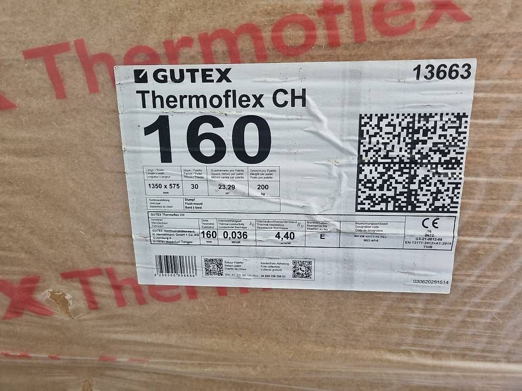 Articles en bois: Gutex thermoflex 160mm – D'occasion à detligen par holztech 1