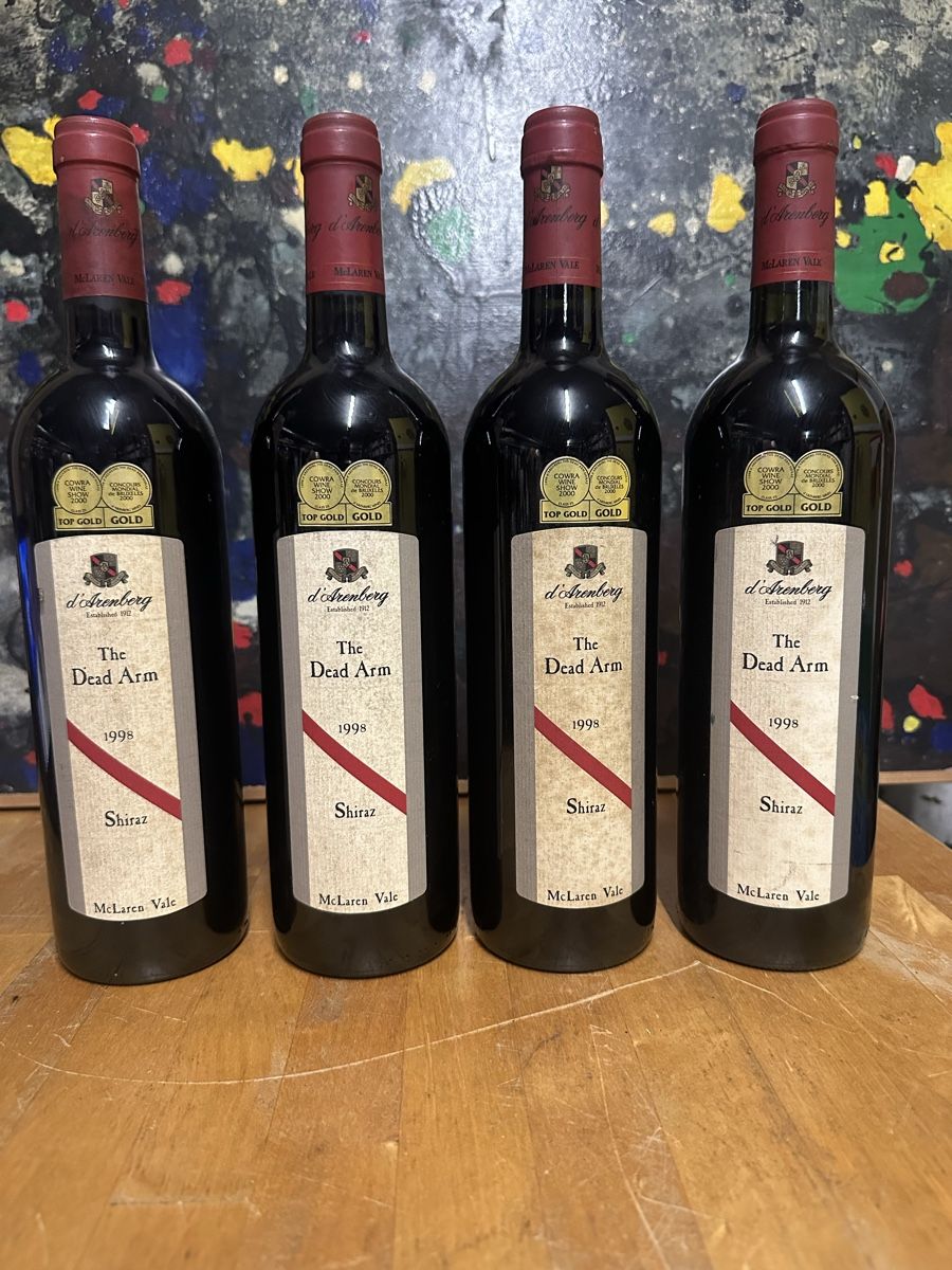 Vino: 4 bout shiraz the dead arm 1998 – Nuovo (secondo la descrizione) da Bellevue venduto da bordeaux075cl 2