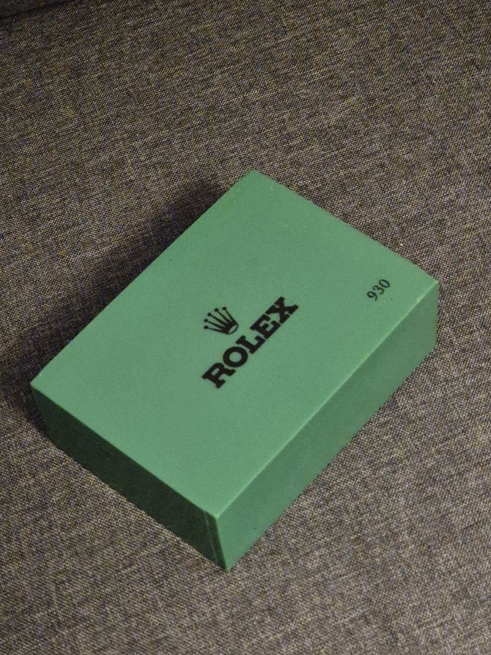 Rolex Scatole porta orologi: Scatola ROLEX originale verde, modello 930 - Ottima! – Usato da Lugano venduto da coccodrillo01 4