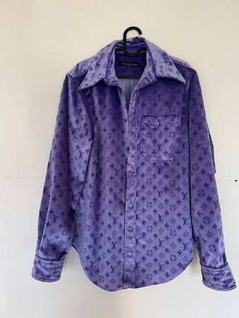 Louis Vuitton Velvet Overshirt