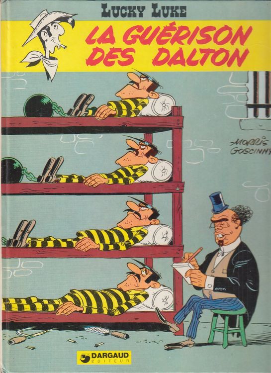 BD - Lucky Luke - La guérison des Dalton 1