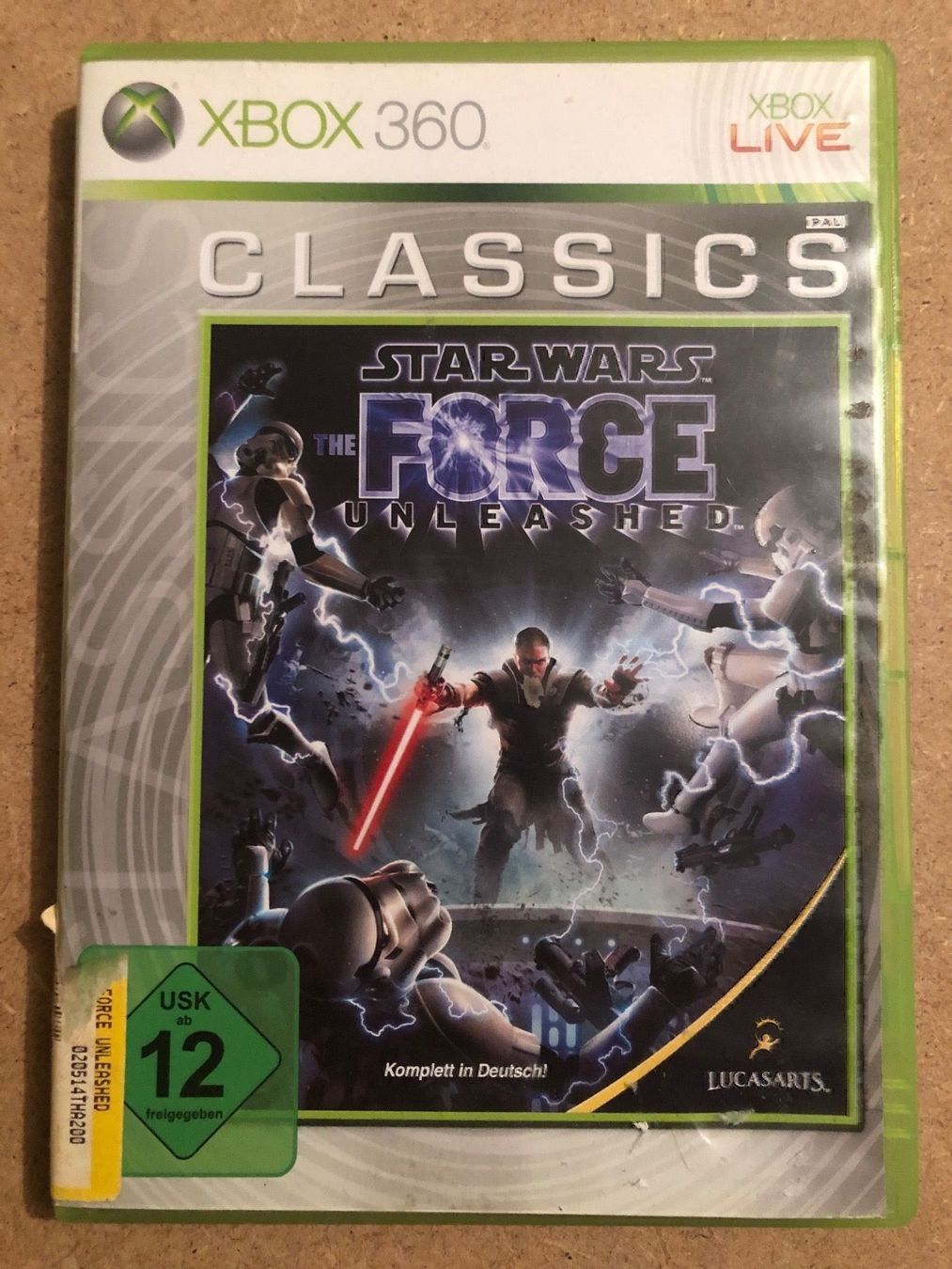 Microsoft Spiele: Star Wars Force Unleashed für Xbox 360 – Gebraucht aus Kestenholz von Mad18