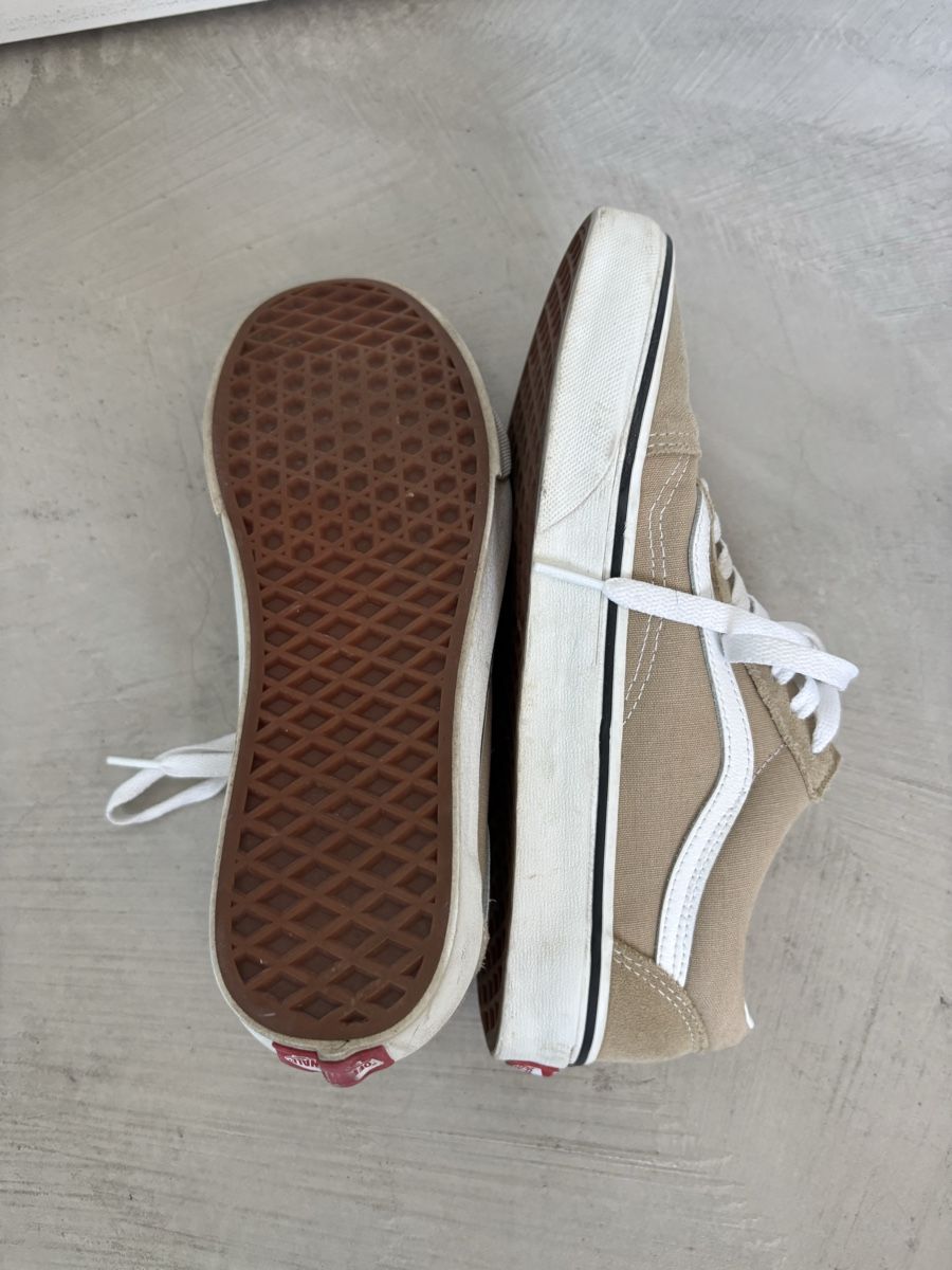 Vans Scarpe da uomo: Vans beige, Gr. 39 mit exclusive NICKLESS Unterschrift – Usato da Steinmaur venduto da aly_mhs6 2
