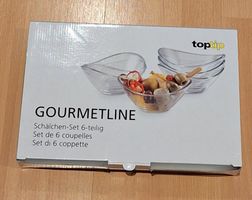 Gourmetline Schälchen-Set 6-teilig, neuwertig, Top Zustand