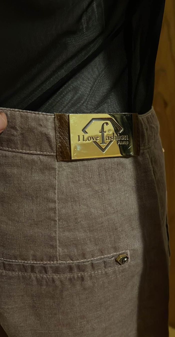 Pantaloni: Damen Leinen Kurze Hose Gr.27 – Nuovo e nell'imballaggio originale da Basel venduto da SimpleE 5