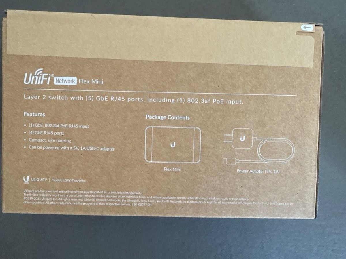Ubiquiti Modems & Router: Ubiquiti USW-Flex-Mini Layer 2 Switch NEU – Neu und originalverpackt aus Watt von furggelen 2