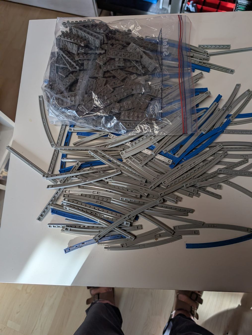 Lego Giocattoli: Lego Lot Schienen – Usato da Kyburg-Buchegg venduto da Rolf1velo 1