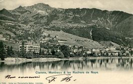 Clarens - Montreux et les Rochers de Naye