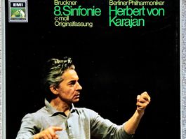 Bruckner Karajan – 8. Sinfonie Originalfassung -  Box 2 LP🛀