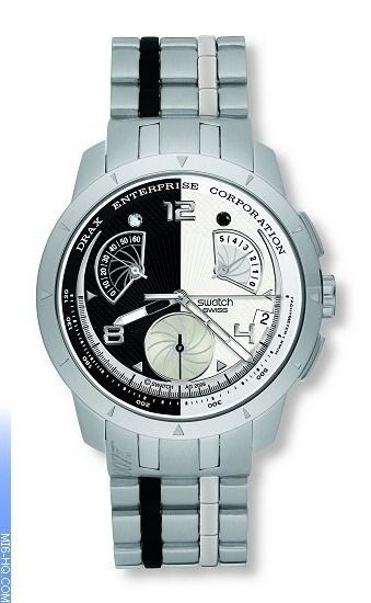 Swatch James Bond 007 Hugo Drax Moonraker Herrenuhr Acheter sur