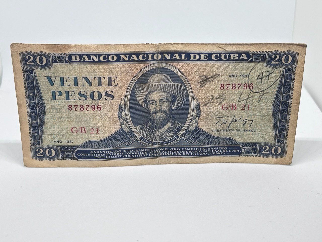 Banconote: 20 Pesos 1987 – Usato da Giubiasco venduto da LorisVale