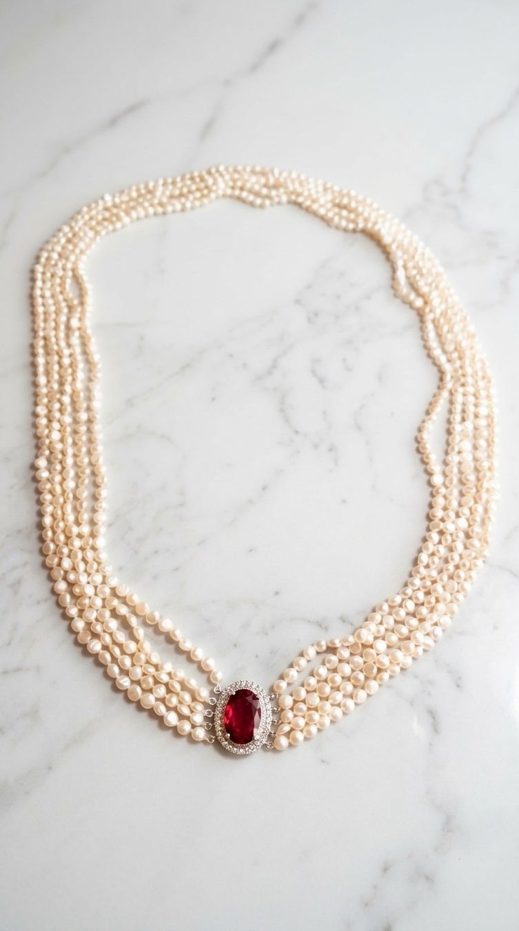Ketten: Collier Perles Bohème – Neu und originalverpackt aus St-Maurice von Sandrinette123 1