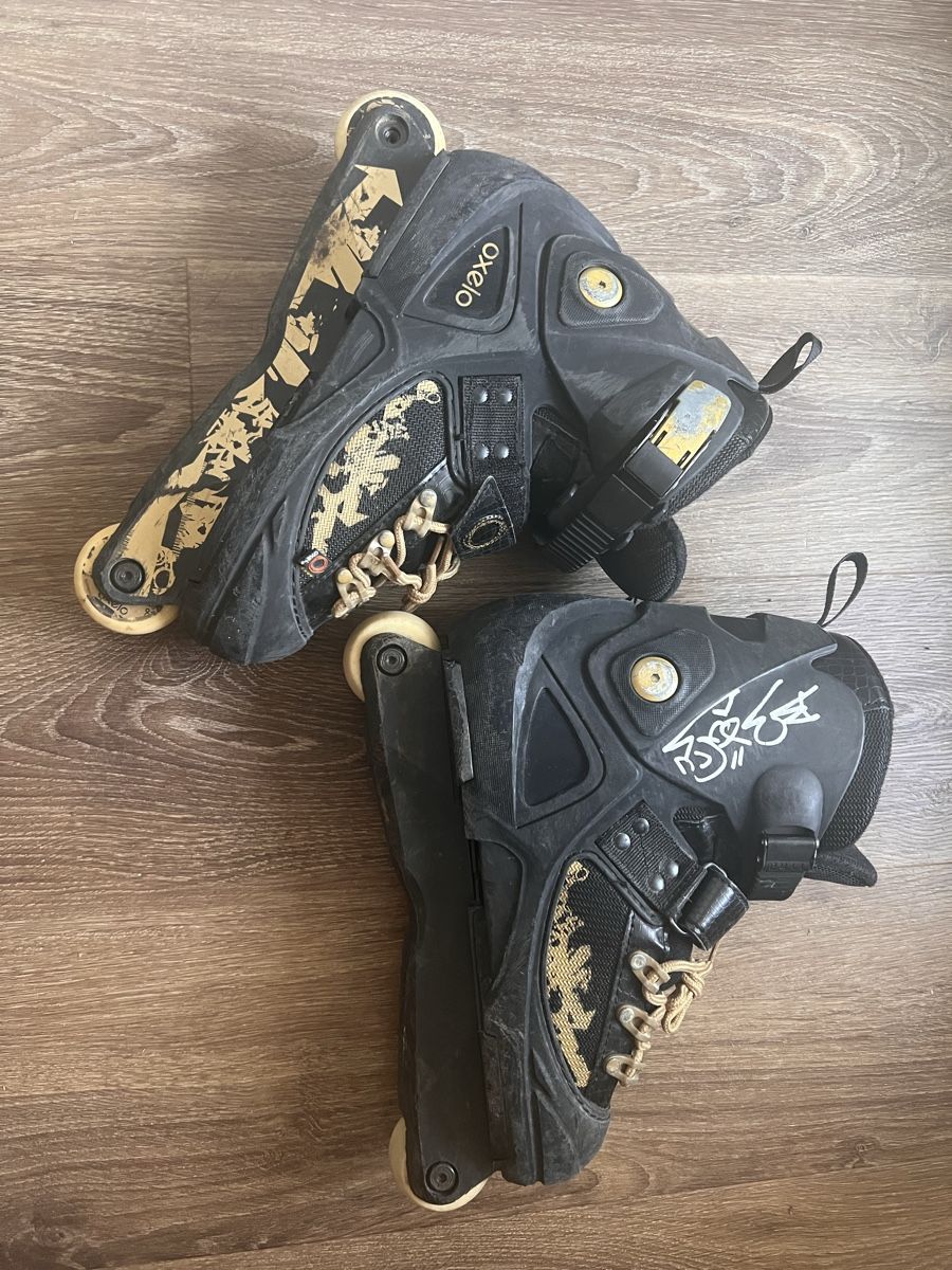 Oxelo Inline-Skating & Rollschuhe: Roller freestyle Oxelo taille 40 – Gebraucht aus Neuchâtel von maaamen