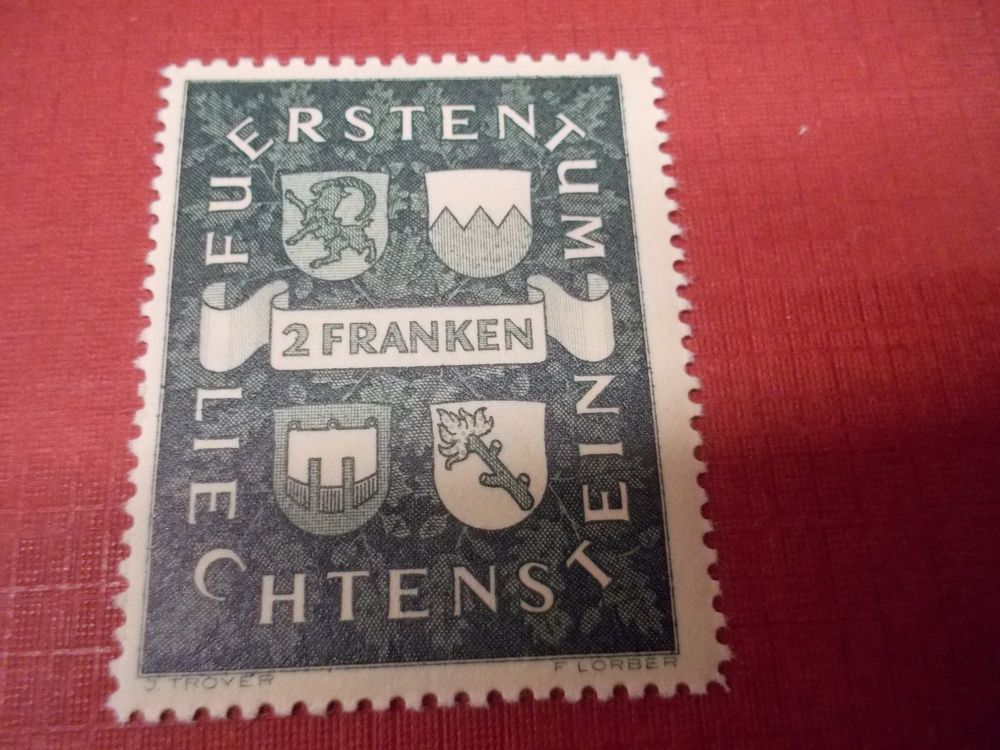 Liechtenstein 1939. 2. Marke ** Kaufen auf Ricardo