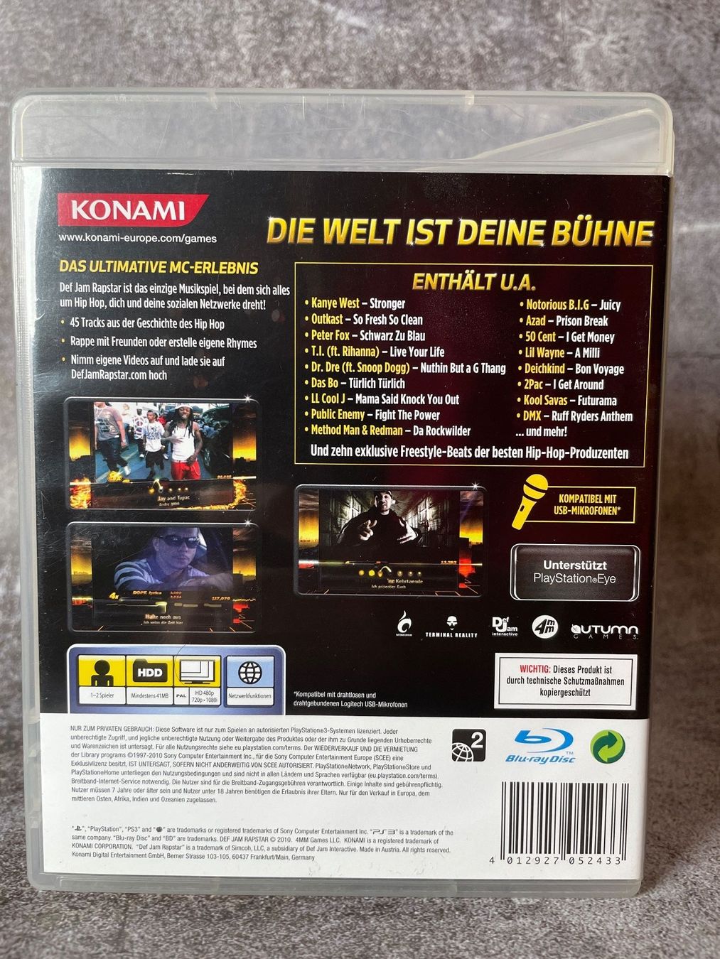 Giochi: Def Jam: Rapstar [PS3] – Usato da Niederwil SO venduto da BlueSonic 1