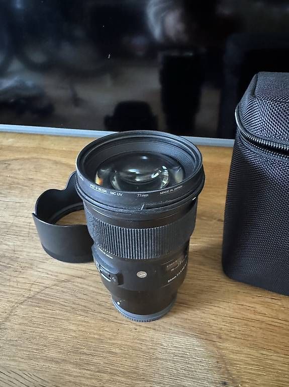 Objectifs: Sigma 50mm 1.4 Sony E Objektiv  – D'occasion à Trimbach par den_69t2