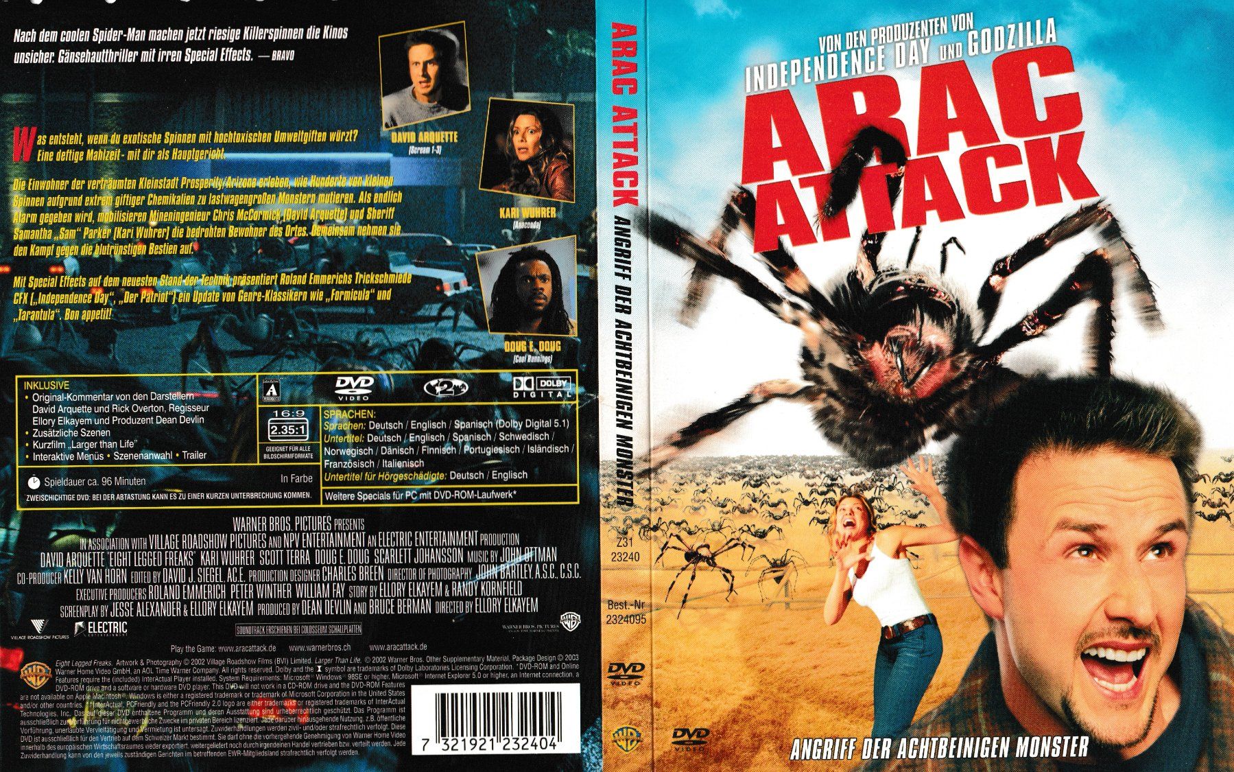 Tous les DVDs: DVD - Arac Attack – D'occasion à Langnau am Albis par MediaRescuerKeLoX