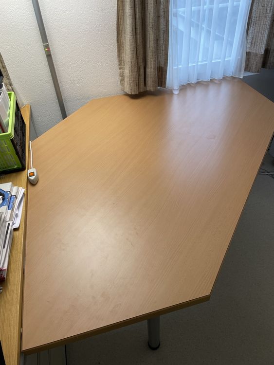 Scrivanie: Massivholz Bürotisch Ecktisch - IN APPENZELL ABHOLEN – Usato da Niederteufen venduto da sonnegarte 1