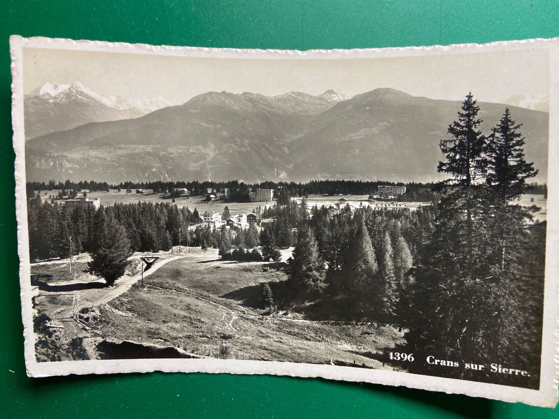 Cartoline postali: Crans sur Sierre – Usato da Steg VS venduto da _vinci_