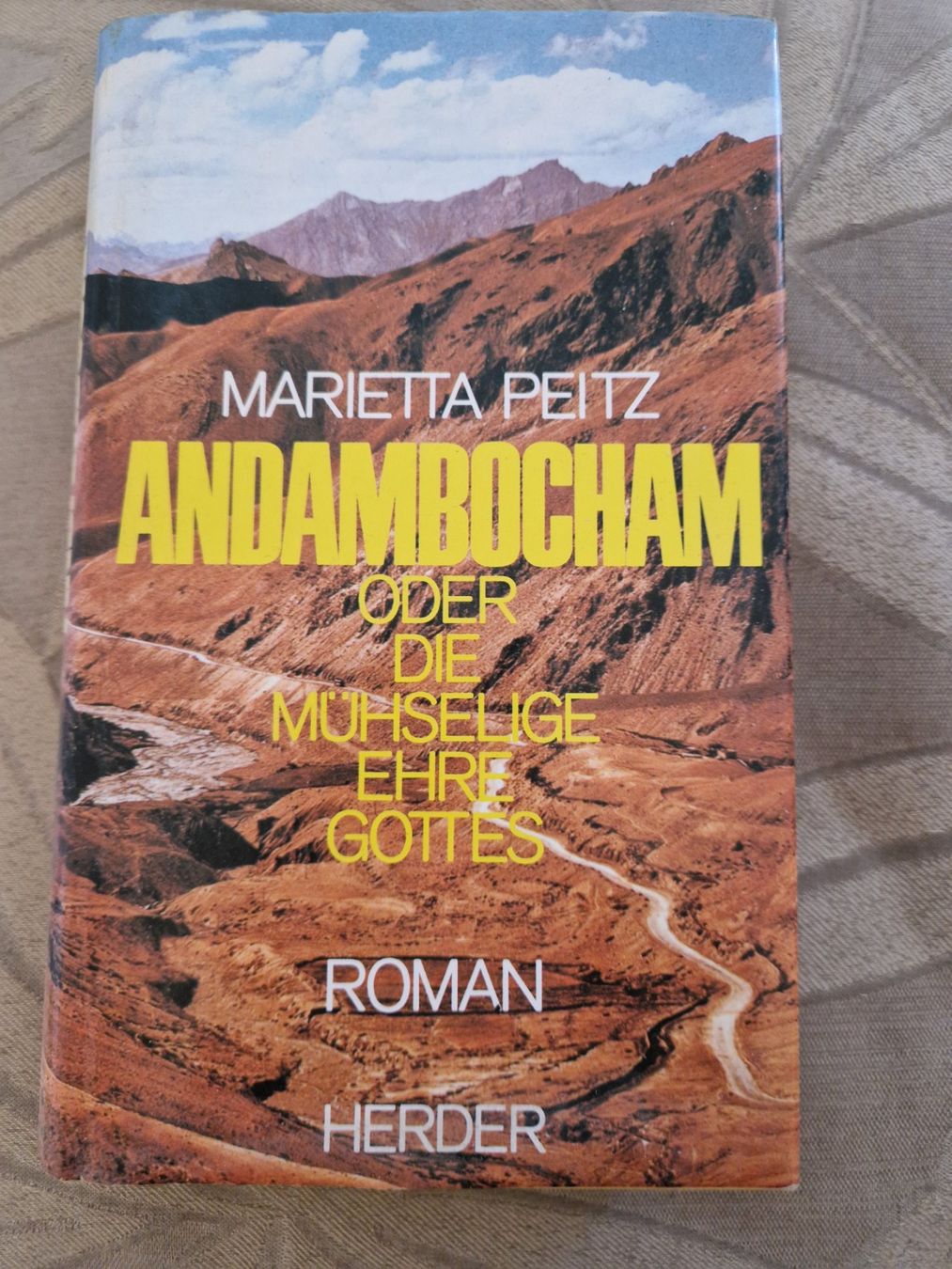 Libri: Roman: Andambocham von Marietta Peitz – Usato da Salgesch venduto da cavio01