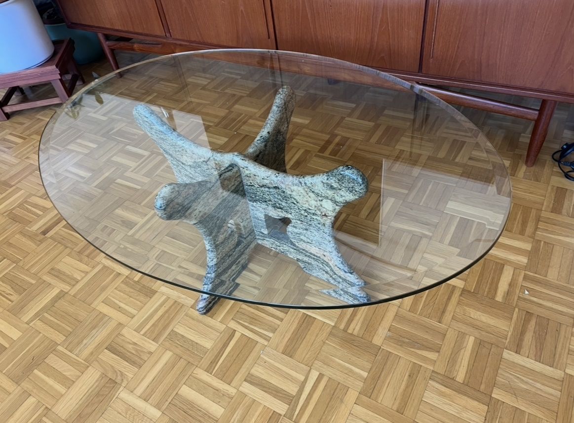 Tavoli: Couchtisch mit Marmorsockel – Usato da Kreuzlingen venduto da jos_h2rp 2
