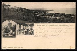 Rorschach, St. Anna-Schloss und Ortsansi
