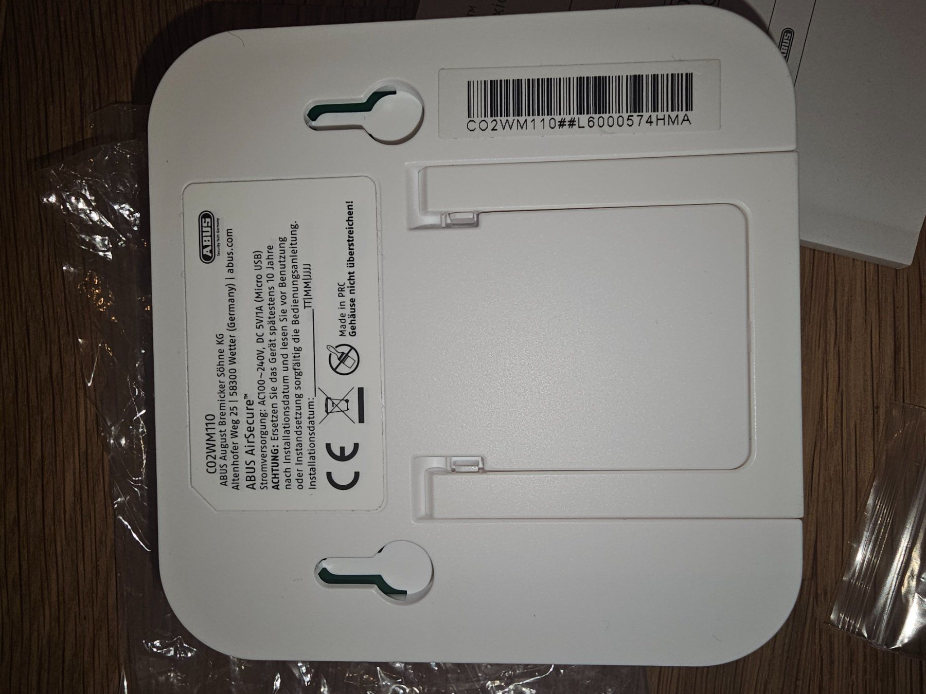 Messen: ABUS CO2 Messgerät und Warner mit Akku oder Netz-Betrieb – Neu (gemäss Beschreibung) aus Kirchberg SG von Acorus01 2