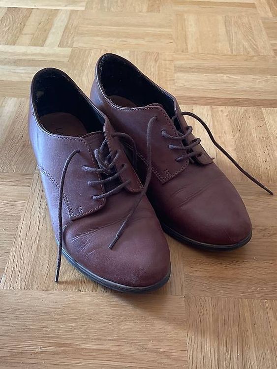 Chaussures femmes: Braune Leder Schuhe – D'occasion à Biel/Bienne par nadi94
