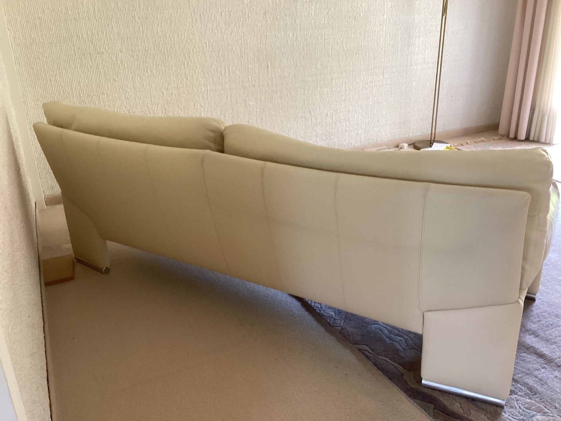 Sofas: Ledersofa beige – Gebraucht aus Goldau von dgh_bwh7 2