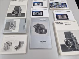 Diverse Rollei Bedienungsanleitungen französisch