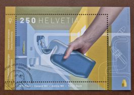 CHF 2.50 Schweizer Erfindungen - WC-Ente Sonderblock, geste.