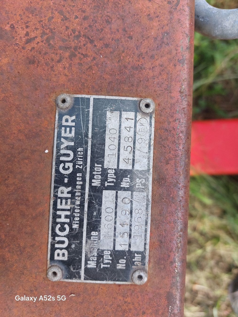Bucher Tutte le macchine: Einachser Bucher M600 – Difettoso da Attinghausen venduto da noe_r5gx 3