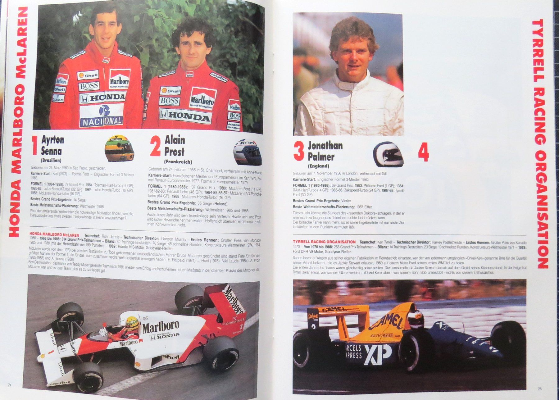 Documenti: Programm Formel 1 in Hockenheim von 1989 – Usato da Ettingen venduto da campione_1 1