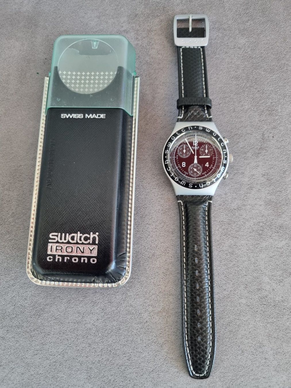 Swatch Orologi: Swatch Irony Chrono "High Tail" 1996 Neu mit Verpackung! – Nuovo (secondo la descrizione) da Lenzburg venduto da freedomky