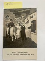 Postkarte Circus Knie Liliput-Schau 1954
