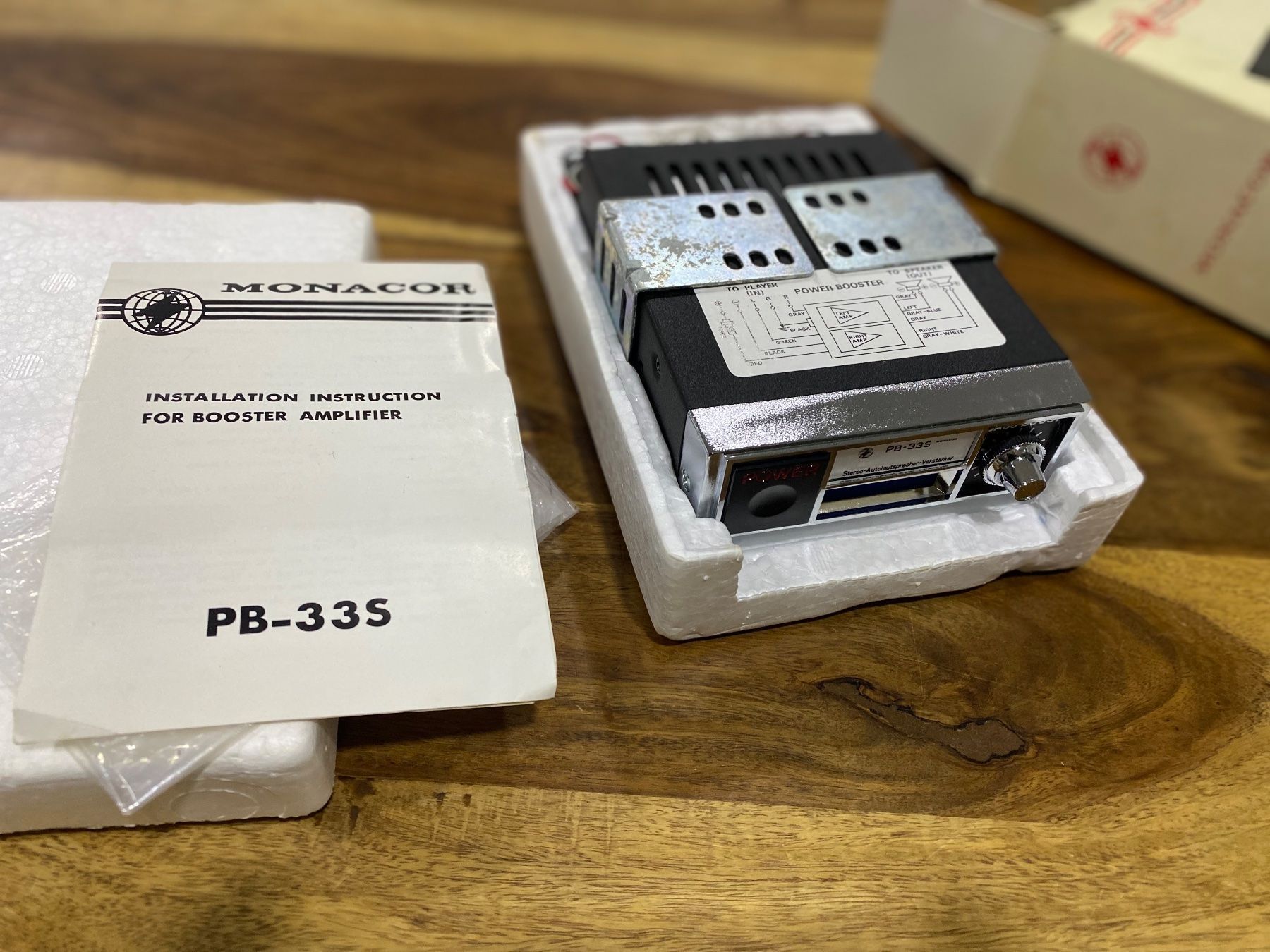 Amplificatori: Monacor Stereo Autolautsprecher Verstärker – Usato da Birrwil venduto da Bendegriz 2
