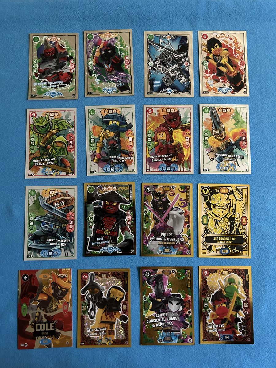 Lego Jeux de construction: Lego NinjaGo 67 cartes à collectionner – Neuf (Voir description) à Vallorbe par Apa4 2