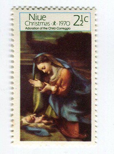 Tutti i francobolli: Briefmarke "Weihnachten". Niue. – Nuovo e nell'imballaggio originale da Basel venduto da Butsch5
