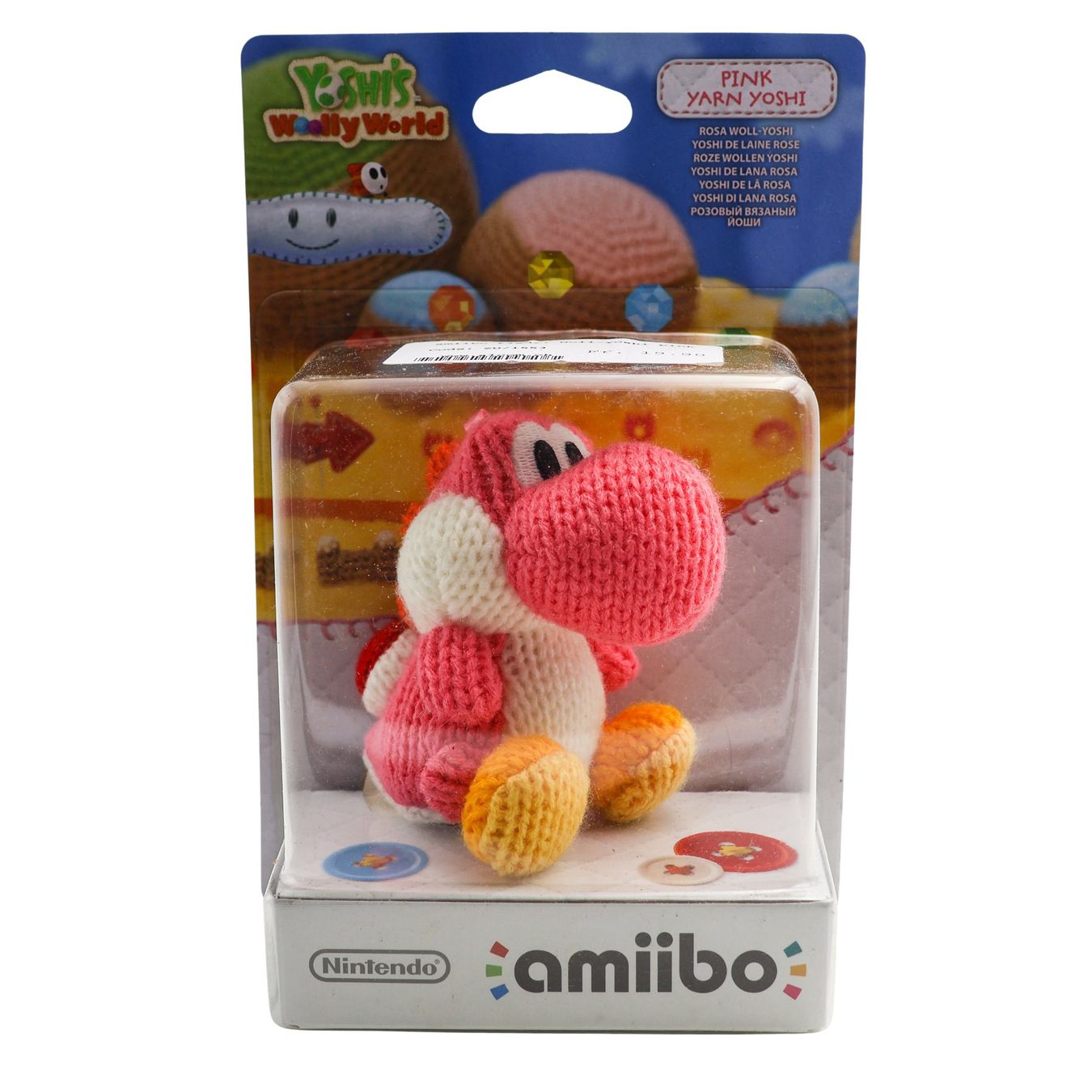 Statuette: Yarn Yoshi - Pink Amiibo - NEW – Nuovo e nell'imballaggio originale da Paudex venduto da dindeboy