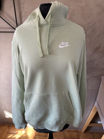 Sweat à capuche Nike vert menthe, taille L