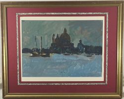 Remo Gordigiani (1926-1991) Gemälde signiert AUKTION 18K USD