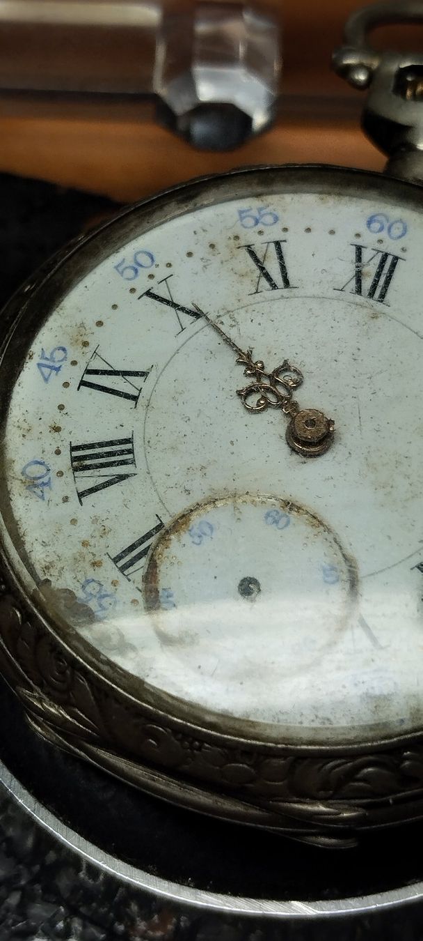 Orologi: montre de poche ancienne argent – Usato da La Chaux-de-Fonds venduto da jac_9llg 7