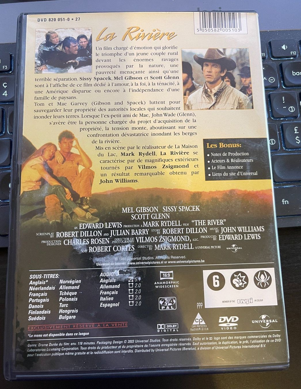Tutti i DVDs: La rivière (1984) - DVD – Usato da Semsales venduto da __Florian__ 2