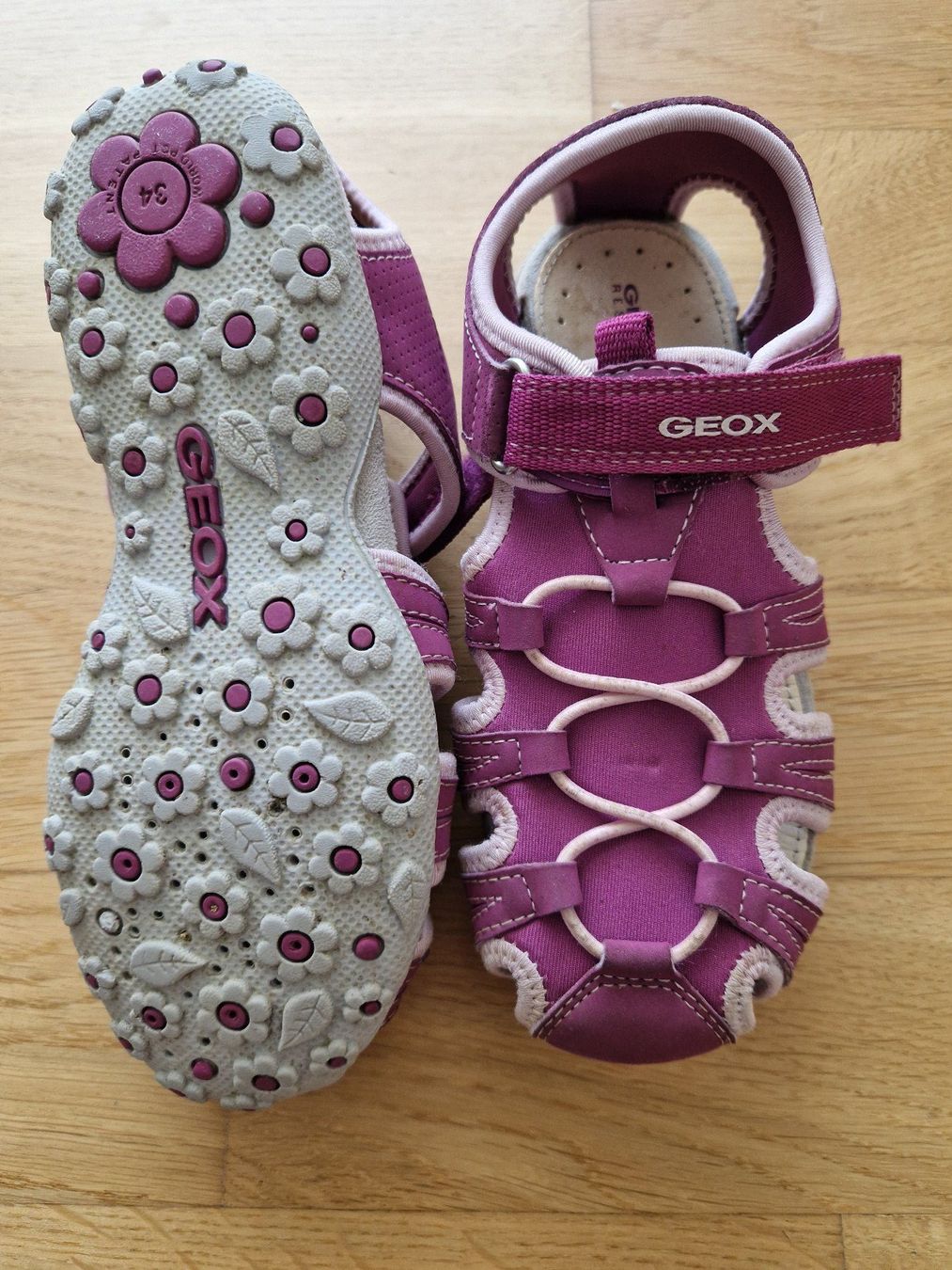 Geox Schuhe für Mädchen: Geox Sandalen, Gr. 34 – Gebraucht aus Gossau SG von dolores_x