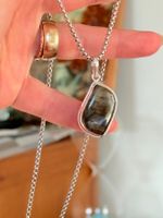 Collier Labradorite naturelle