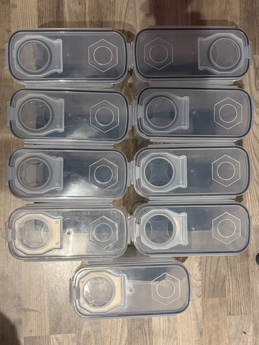Contenitori & Simili: 9 boîtes de conservation filament 3D – Usato da Estavayer-Le-lac venduto da Max_24